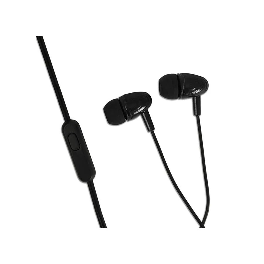 Ακουστικό με μικρόφωνο EH193K μαύρο Ακουστικό με μικρόφωνο EH193K μαύρο