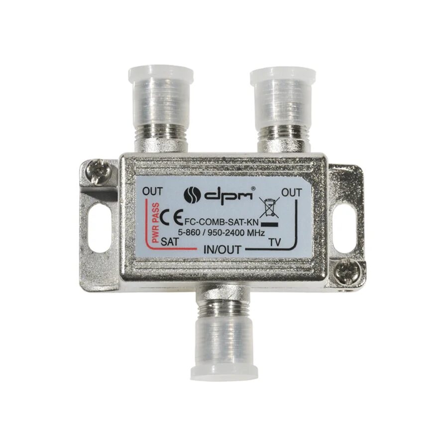 Διακλαδωτής TV-SAT 1 προς 2 (5-2400MHz) FC-COMB-SAT-KN Διακλαδωτής TV-SAT 1 προς 2 (5-2400MHz) FC-COMB-SAT-KN