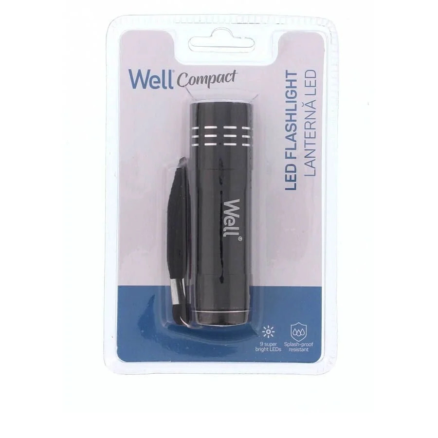 Well Φακός 9 LED Compact μαύρος TORCH-COMPACTBK-WL Well Φακός 9 LED Compact μαύρος TORCH-COMPACTBK-WL