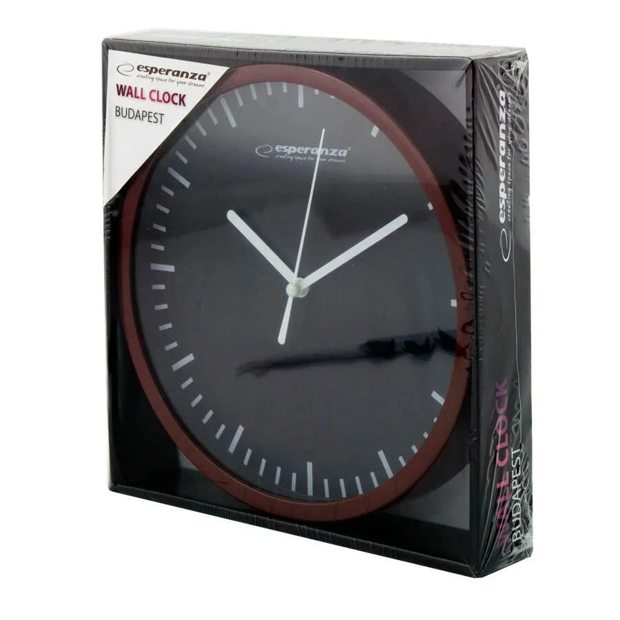 Ρολόι Τοίχου BUDAPEST WHITE EHC010W Ρολόι Τοίχου BUDAPEST WHITE EHC010W