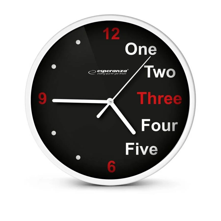 Ρολόι Τοίχου PRAGUE WHITE EHC014W Ρολόι Τοίχου PRAGUE WHITE EHC014W