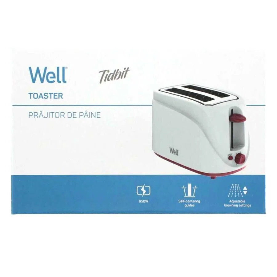 Τοστιέρα Tidbit 650W Well TOAST-TIDBIT-WL Τοστιέρα Tidbit 650W Well TOAST-TIDBIT-WL