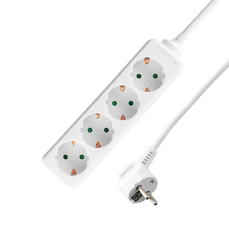 Πολύπριζα 4θ 16A 1M,3g1 λευκό LS-4W LIME Πολύπριζα 4θ 16A 1M,3g1 λευκό LS-4W LIME