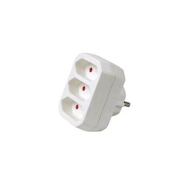 Suco Adaptor σε 3 Διπολικές Πρίζες Suco Adaptor σε 3 Διπολικές Πρίζες