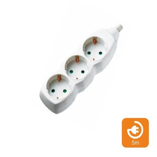 Πολύπριζα 3θ χωρίς Διακόπτη 5M,3g1,5 COM Πολύπριζα 3θ χωρίς Διακόπτη 5M,3g1,5 COM