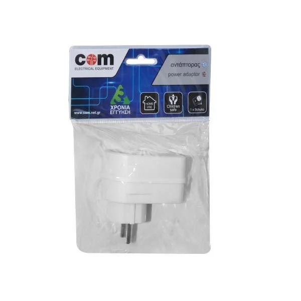 Αντάπτορας Προστασίας Υπέρτασης Δικτίου 1xΣούκο COM Αντάπτορας Προστασίας Υπέρτασης Δικτίου 1xΣούκο COM