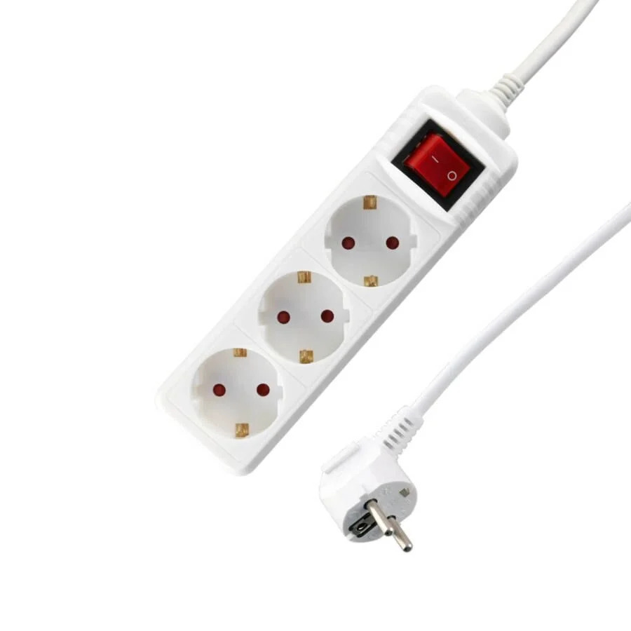 Πολύπριζα 3θ Με Διακόπτη 3M,3g1,5 λευκό LS-330W LIME Πολύπριζα 3θ Με Διακόπτη 3M,3g1,5 λευκό LS-330W LIME