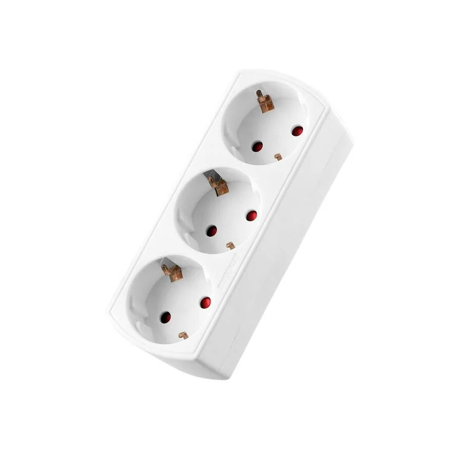 Αντάπτορας Ρεύματος 3x Σούκο LS-3ADW LIME Αντάπτορας Ρεύματος 3x Σούκο LS-3ADW LIME