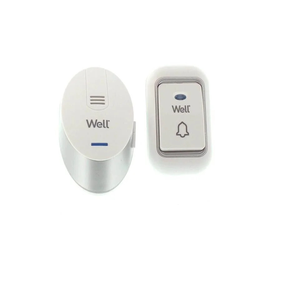 Κουδούνι Ασύρματο AC 220v Πομπός-Δεκτης 32 Μελωδιών Well DOORBELL-KNOCK-WL Κουδούνι Ασύρματο AC 220v Πομπός-Δεκτης 32 Μελωδιών Well DOORBELL-KNOCK-WL