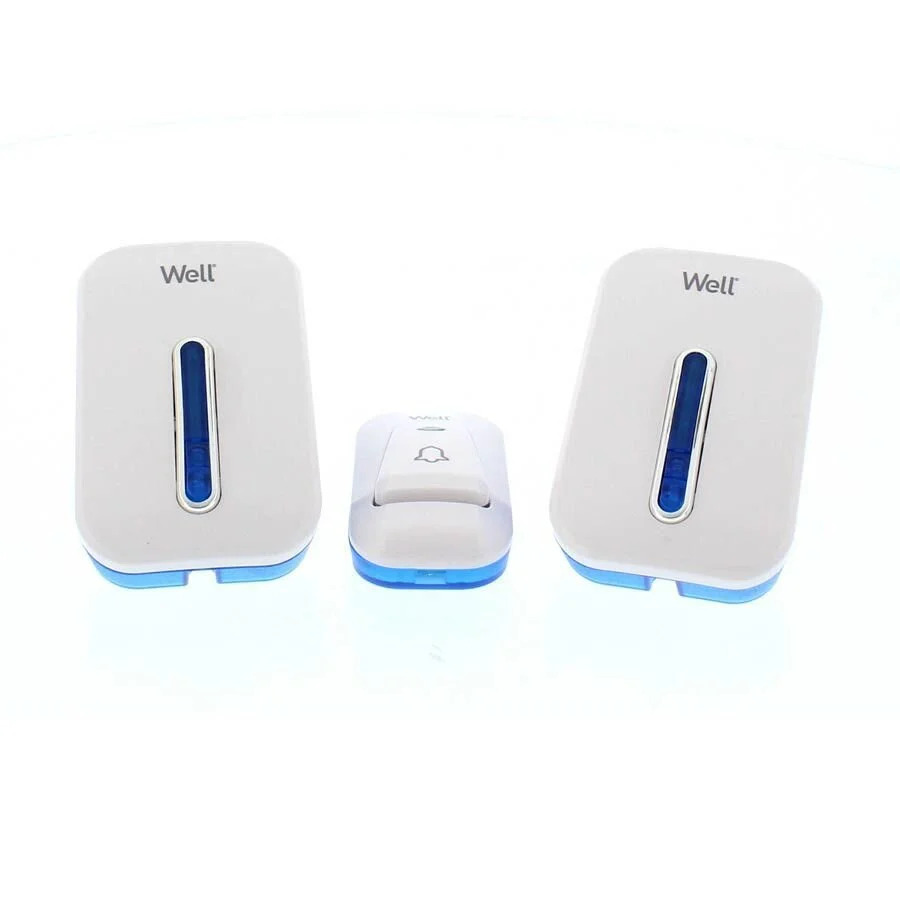 Κουδούνι Ασύρματο AC/DC 2 Δέκτες - 1 Πομπός(Κουδούνι) 51 Μελωδιών Well DOORBELL-JINGLE-WL Κουδούνι Ασύρματο AC/DC 2 Δέκτες - 1 Πομπός(Κουδούνι) 51 Μελωδιών Well DOORBELL-JINGLE-WL