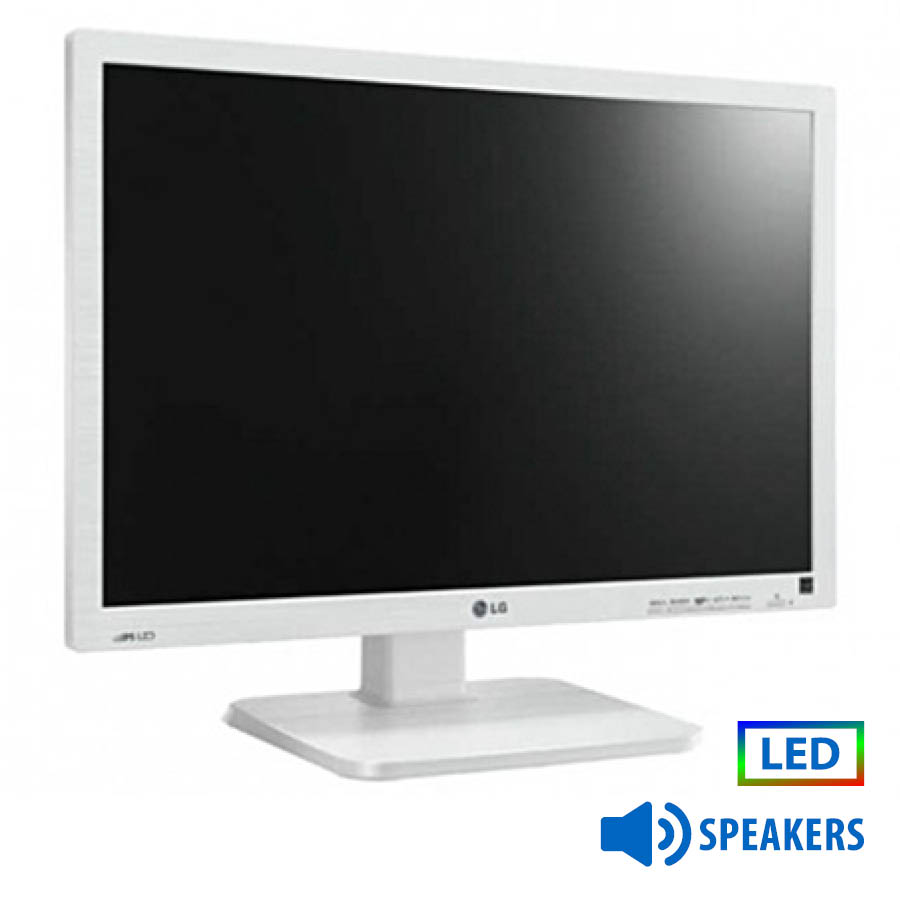 Used Monitor 22MB65PY LED/LG /22\\"/16800x1050/Wide/White/w/Speakers/D-SUB & DVI-D Used Monitor 22MB65PY LED/LG /22\\"/16800x1050/Wide/White/w/Speakers/D-SUB & DVI-D