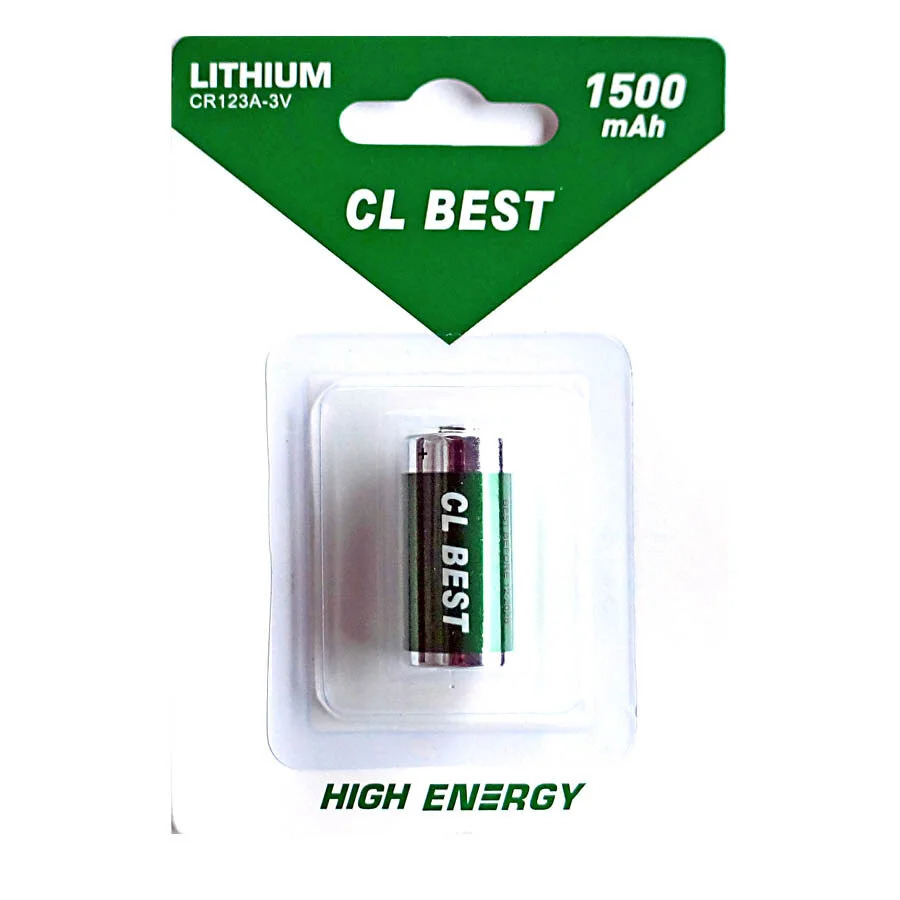 Μπαταρία Λιθίου CR123A 3V 1τεμ Μπαταρία Λιθίου CR123A 3V 1τεμ