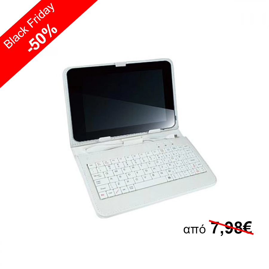 Θήκη για tablet 7 TK-542UW άσπρο με πληκτρολόγιο VAKOSS Θήκη για tablet 7 TK-542UW άσπρο με πληκτρολόγιο VAKOSS