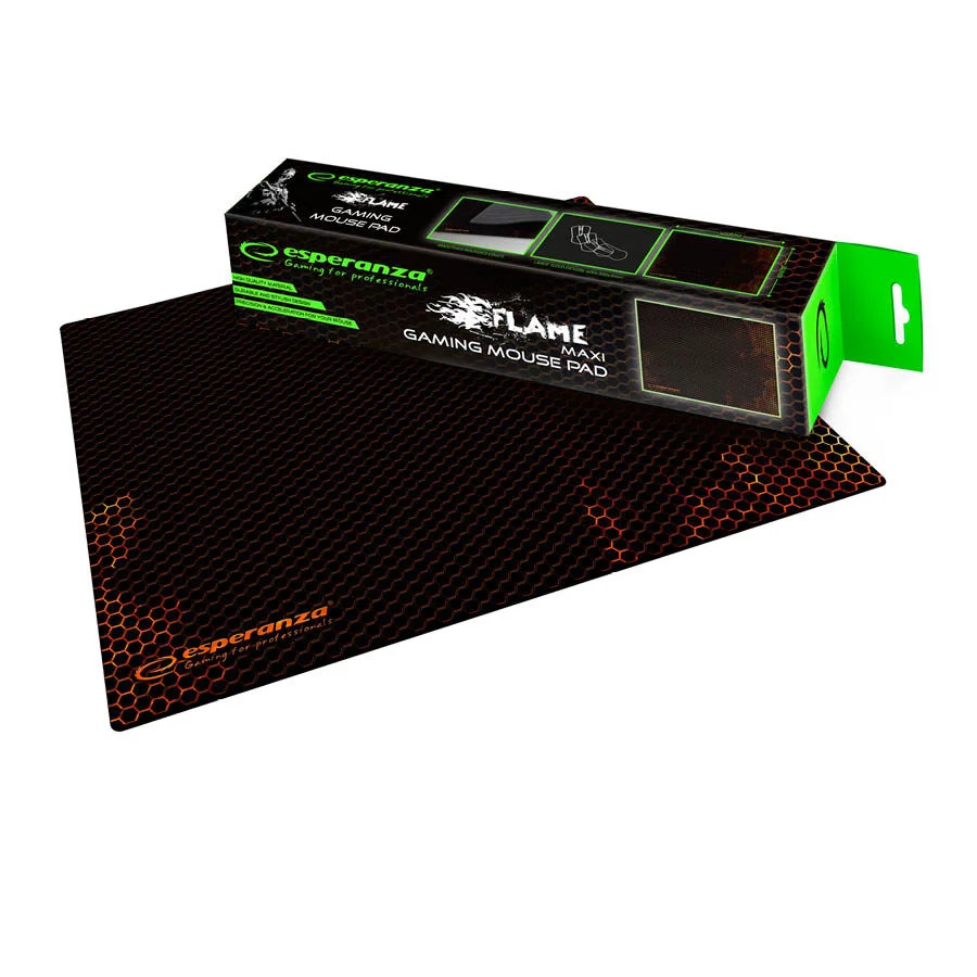Mouse Pad GAMING 400x300x3mm Flame MAXI EGP103R Mouse Pad GAMING 400x300x3mm Flame MAXI EGP103R
