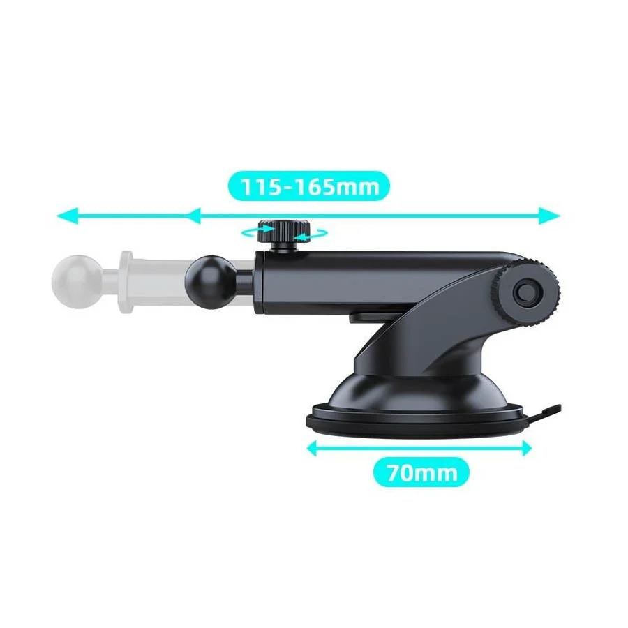 Βάση Στήριξης Αυτοκινήτου με βεντούζα για Smartphone Well MOUNT-CAR-SCA07-WL Βάση Στήριξης Αυτοκινήτου με βεντούζα για Smartphone Well MOUNT-CAR-SCA07-WL