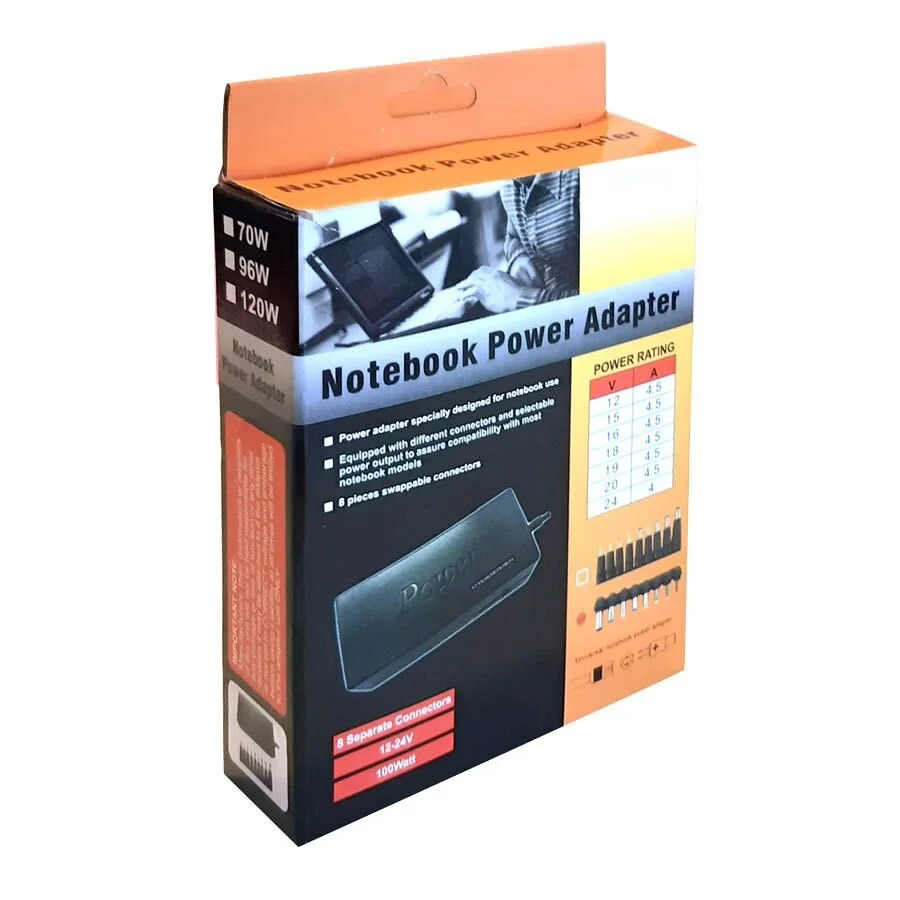 Universal Φορτιστής επιλεκτική τάση 12-24V 8tips MY-100W Universal Φορτιστής επιλεκτική τάση 12-24V 8tips MY-100W