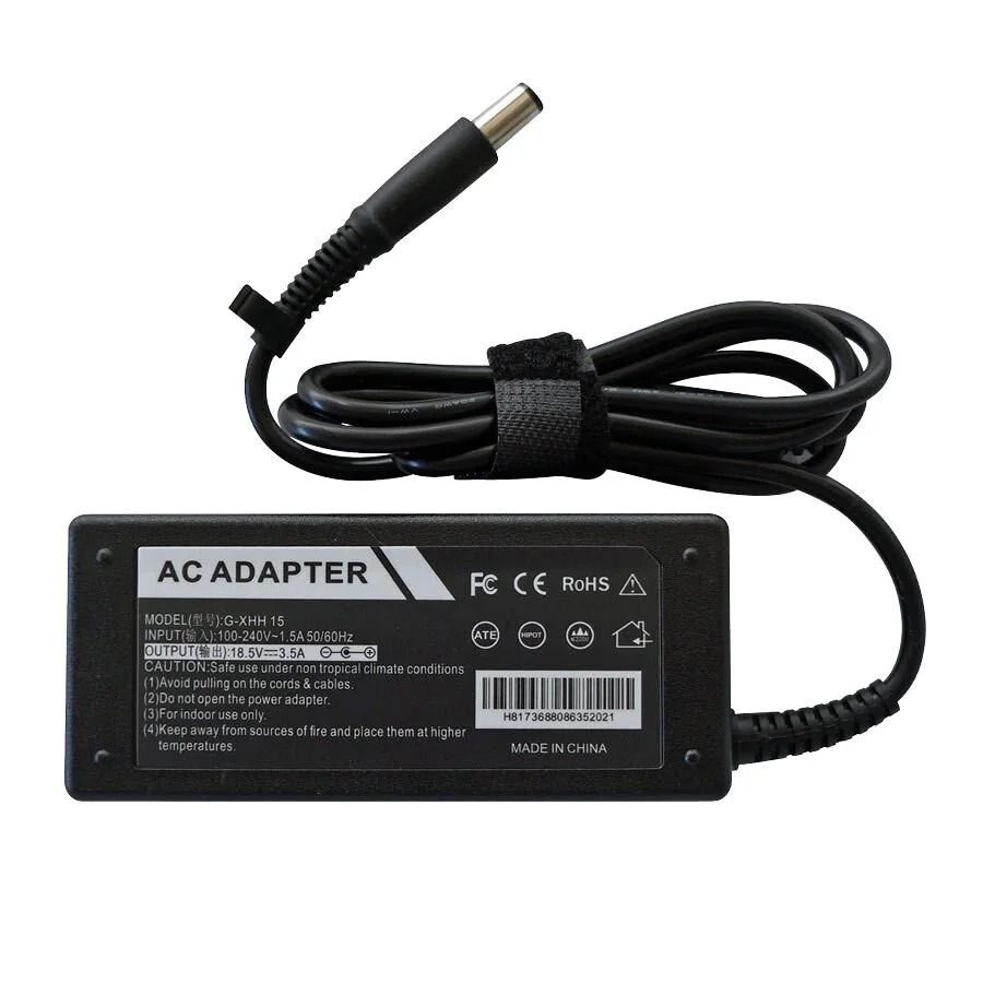 Τροφοδοτικό 18.5V up to 3.5A 7.4x5.0mm για HP laptop and more b box χωρίς καλώδιο τροφοδοσίας Τροφοδοτικό 18.5V up to 3.5A 7.4x5.0mm για HP laptop and more b box χωρίς καλώδιο τροφοδοσίας