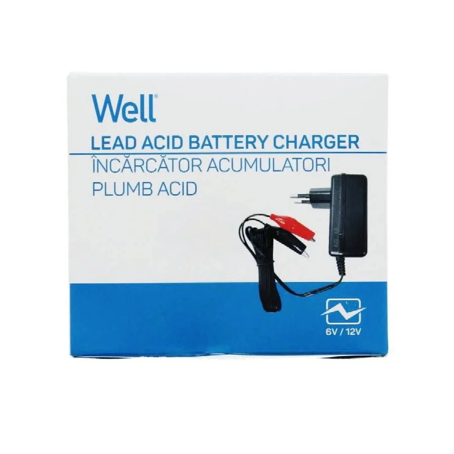 Φορτιστής μπαταριών μολύβδου 6V/12V Αυτόματος Well PSUP-LAB-1611-WL Φορτιστής μπαταριών μολύβδου 6V/12V Αυτόματος Well PSUP-LAB-1611-WL