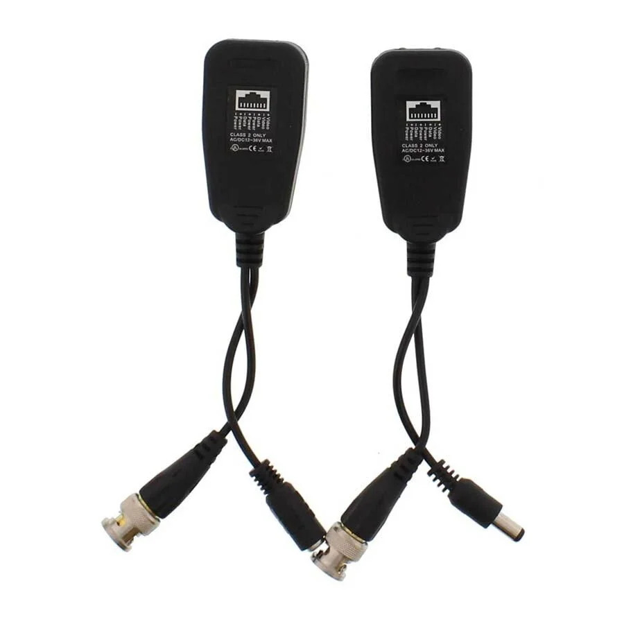 Video balun HD Passive 8MP 2τεμ Well BLN-HD-L04-WL Video balun HD Passive 8MP 2τεμ Well BLN-HD-L04-WL