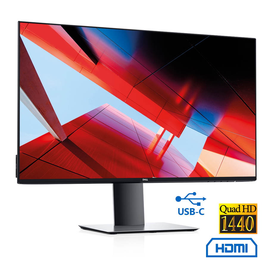 Used Monitor U2719DC Q-LED/Dell/27``QHD/2560x1440/Wide/Black/DP & HDMI & USB Type-C & USB 3.0 HUB Used Monitor U2719DC Q-LED/Dell/27``QHD/2560x1440/Wide/Black/DP & HDMI & USB Type-C & USB 3.0 HUB