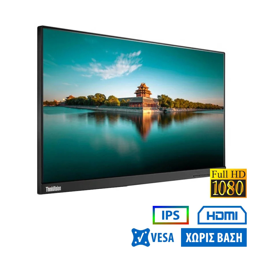 Used Monitor T23i-10 IPS LED/Lenovo /23\\"FHD/1920x1080/Wide/Black/No Stand/D-SUB & DP & HDMI & USB 3. Used Monitor T23i-10 IPS LED/Lenovo /23\\"FHD/1920x1080/Wide/Black/No Stand/D-SUB & DP & HDMI & USB 3.