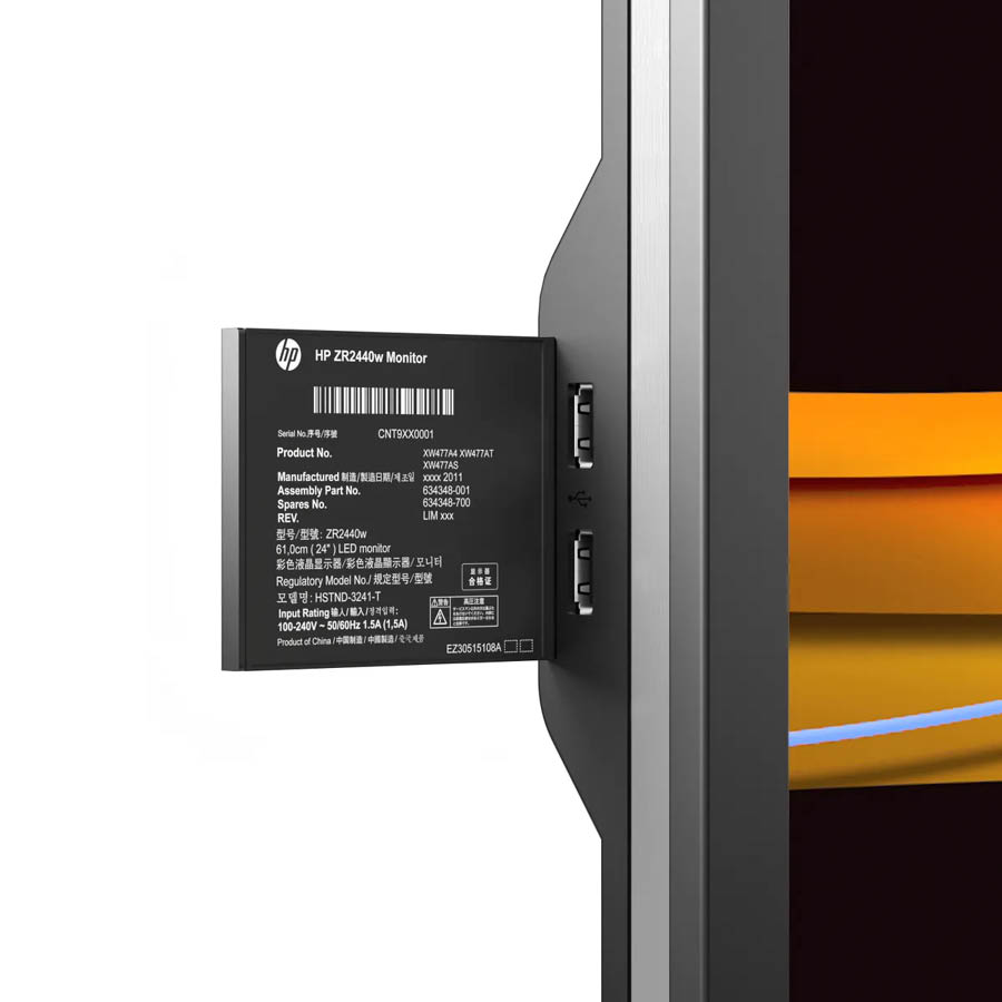 Used Monitor ZR2440w LED/HP/24``FHD/1920x1200/Wide/Black/No Stand/DVI-D & DP & HDMI & USB HUB Used Monitor ZR2440w LED/HP/24``FHD/1920x1200/Wide/Black/No Stand/DVI-D & DP & HDMI & USB HUB