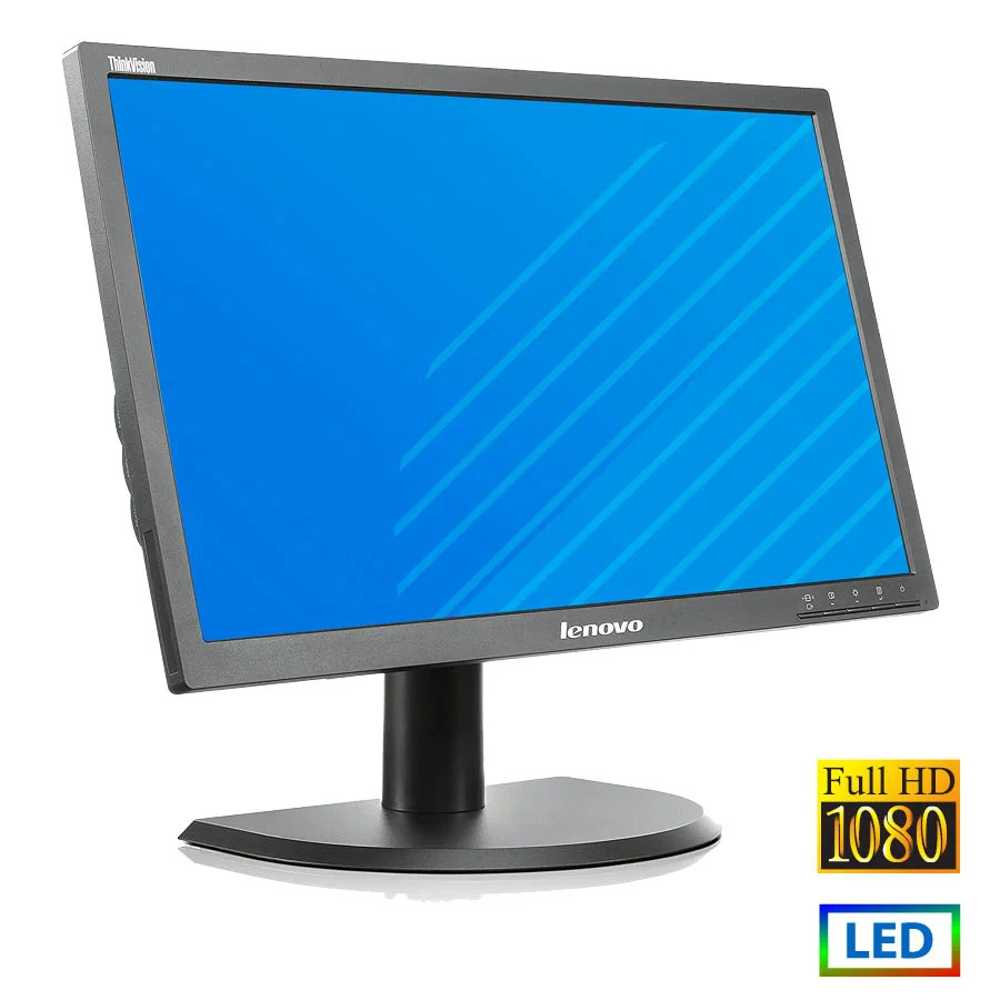 Used (A-) Monitor LT2323p LED/Lenovo/23\\"FHD/1920x1080/Wide/Black/Grade A-/D-SUB & DVI-D & DP & USB H Used (A-) Monitor LT2323p LED/Lenovo/23\\"FHD/1920x1080/Wide/Black/Grade A-/D-SUB & DVI-D & DP & USB H