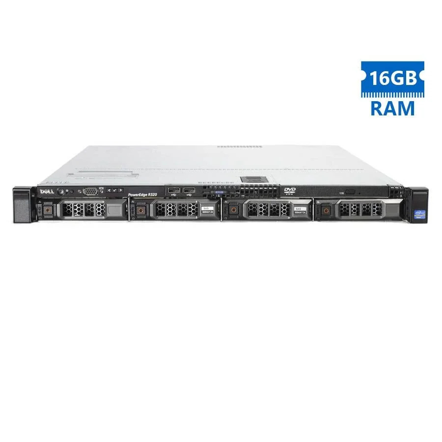 Refurbished Server Dell Poweredge R320 R1U E5-2440/16GB DDR3/No HDD/4xLFF/2xPSU/No ODD/Perc H710 min Refurbished Server Dell Poweredge R320 R1U E5-2440/16GB DDR3/No HDD/4xLFF/2xPSU/No ODD/Perc H710 min
