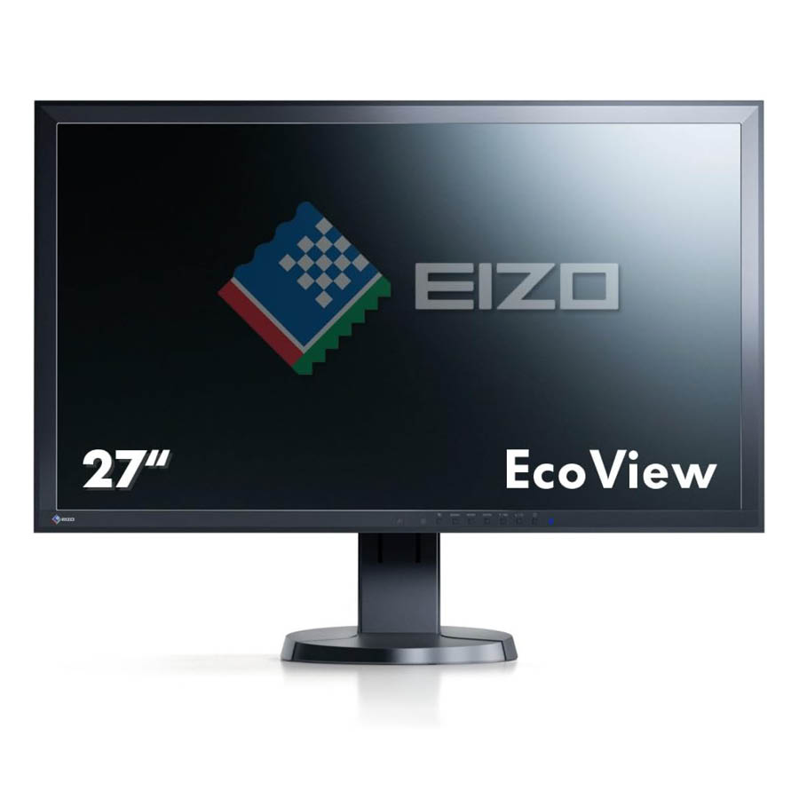 Used (A-) Monitor FlexScan EV2736W Q-LED/Eizo/27``QHD/2560x1440/Wide/Black/w/Speakers/Grade A-/DVI-D Used (A-) Monitor FlexScan EV2736W Q-LED/Eizo/27``QHD/2560x1440/Wide/Black/w/Speakers/Grade A-/DVI-D