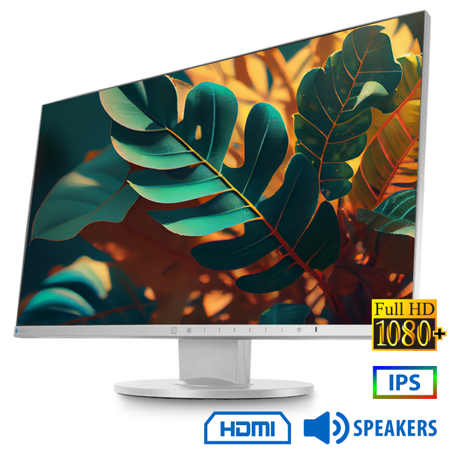 Used Monitor FlexScan EV2455 IPS LED/Eizo/24``FHD/1920x1200/Wide/White/w/Speakers/D-SUB & DVI-D & DP Used Monitor FlexScan EV2455 IPS LED/Eizo/24``FHD/1920x1200/Wide/White/w/Speakers/D-SUB & DVI-D & DP